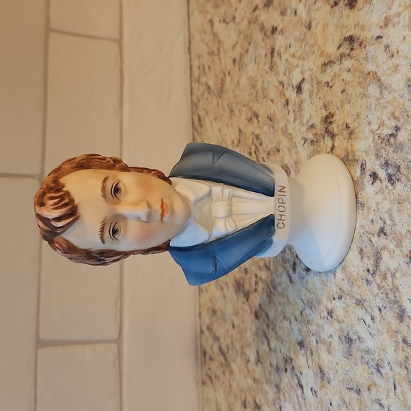 Vintage Lefton Chopin and Mendelssohn Porcelain Figurines - Picture 2 of 10